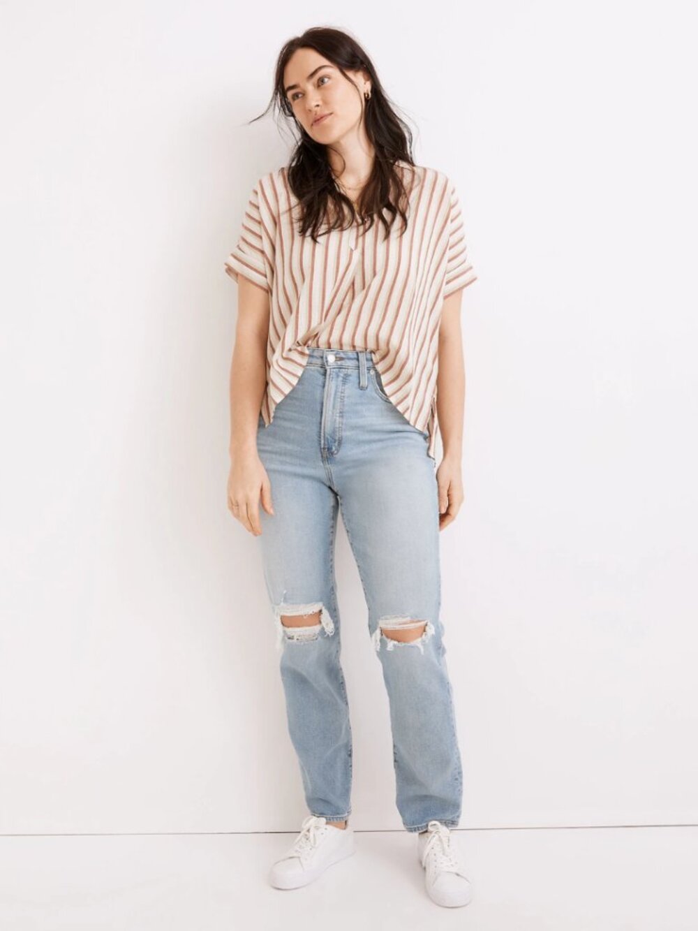 Madewell Curvy Perfect Vintage Straight Jean